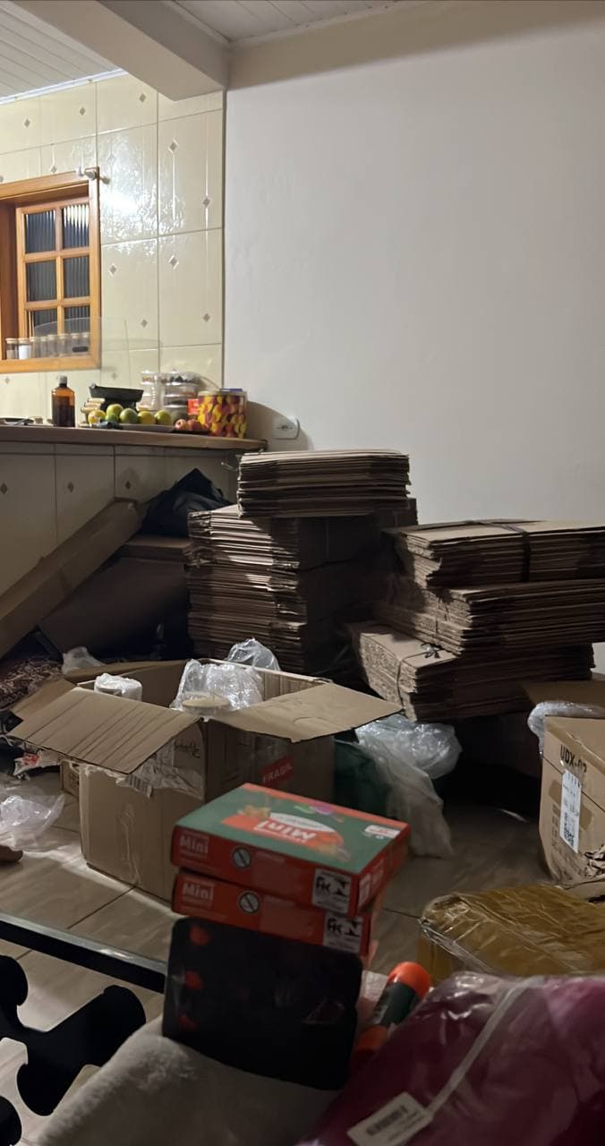 Товар, вывезенный со склада фулфилмента, дома