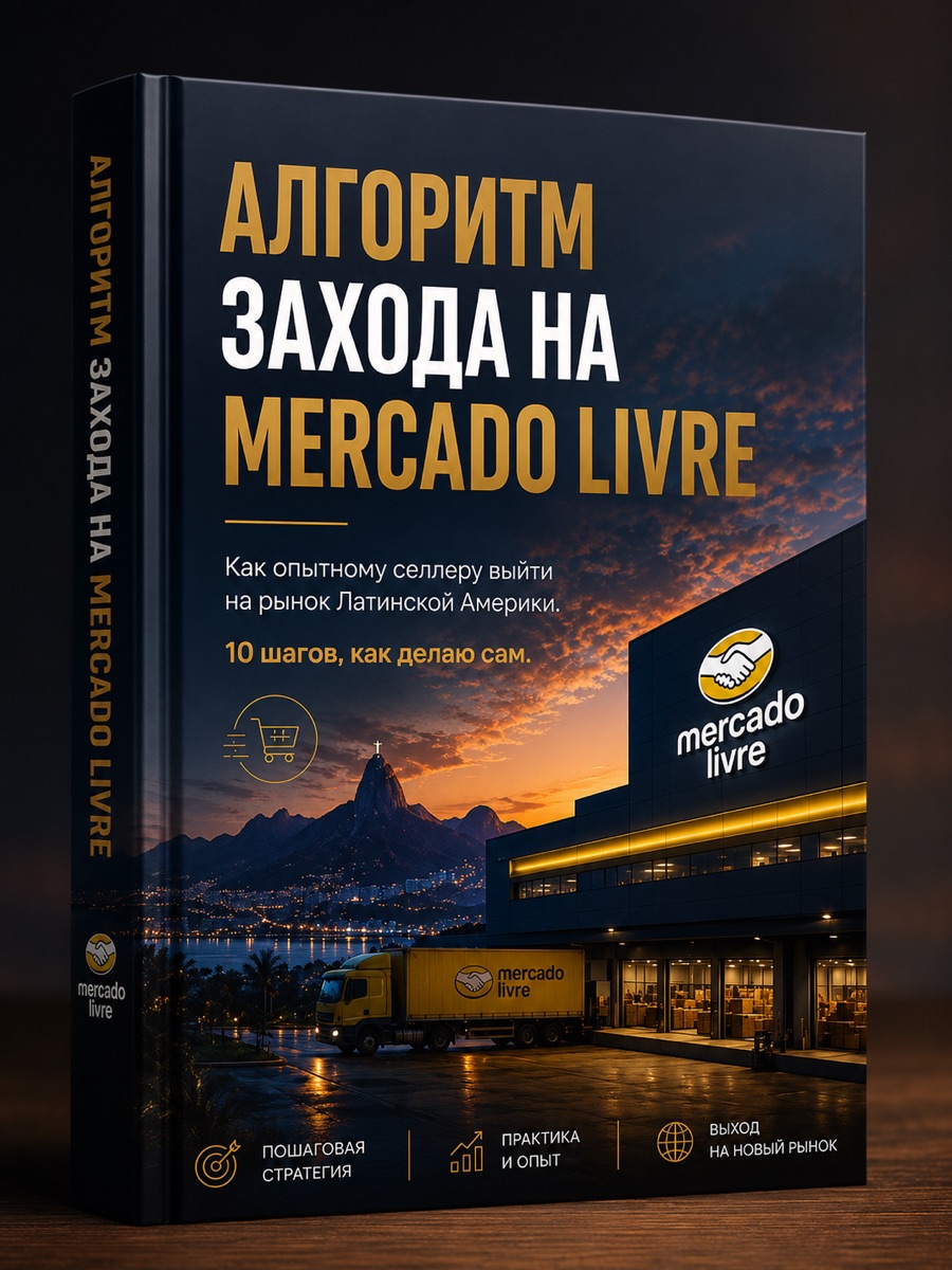 Гайд «Алгоритм захода на Mercado Livre»